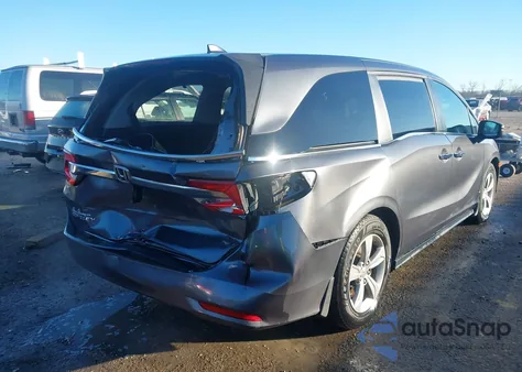 2020 Honda Odyssey Ex-L/Ex-L W/Navi Res z USA, uszkodzony, nr VIN 5FNRL6H79LB036083